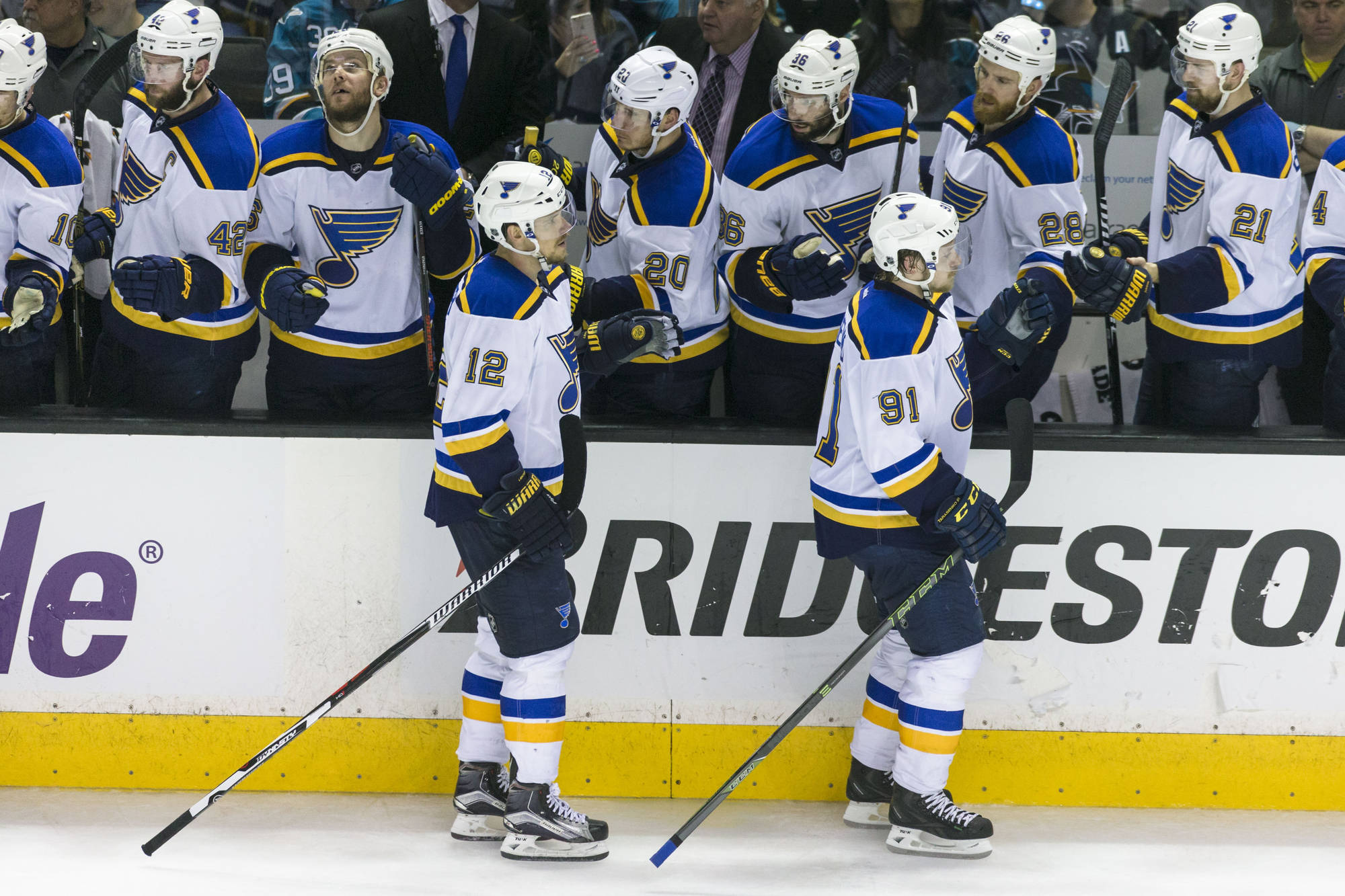 NHL Projections:  St. Louis Blues Lineup