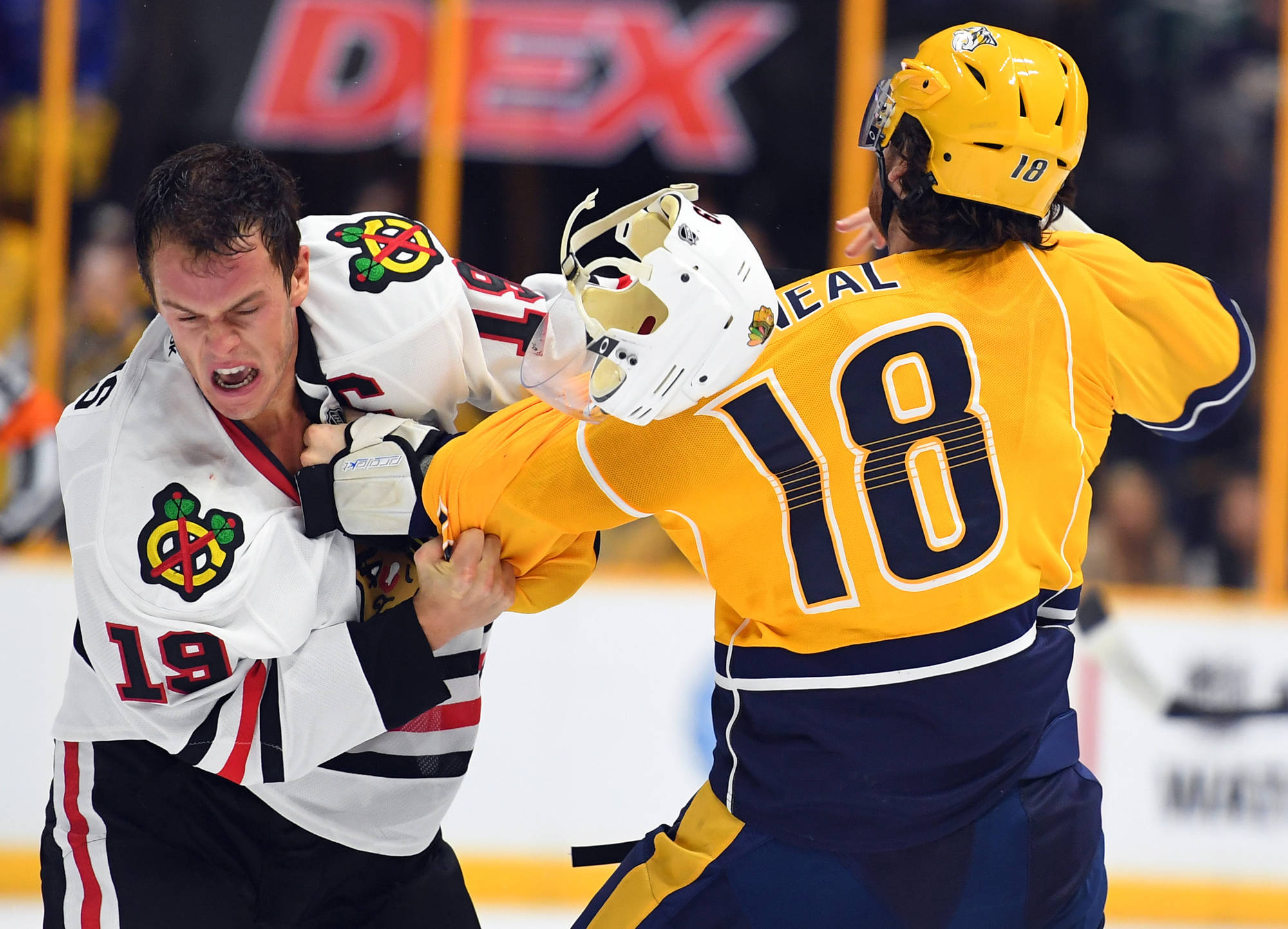 NHL Fight of the Week:  Jonathan Toews vs. James Neal