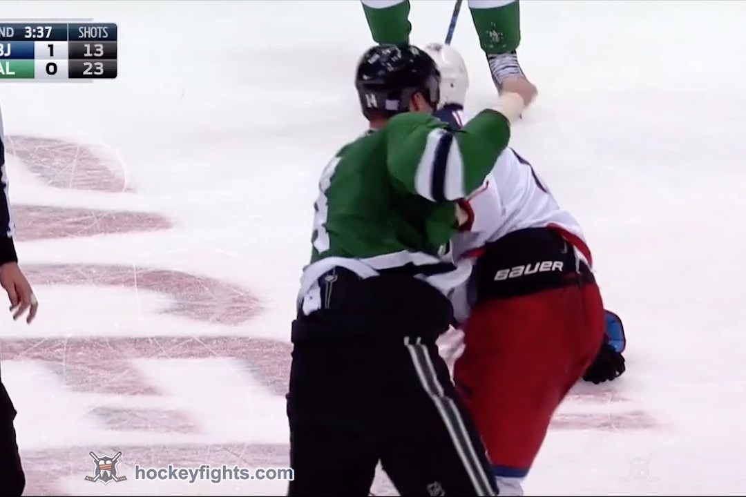 NHL Fight of the Week:  Brandon Dubinsky vs. Jamie Benn