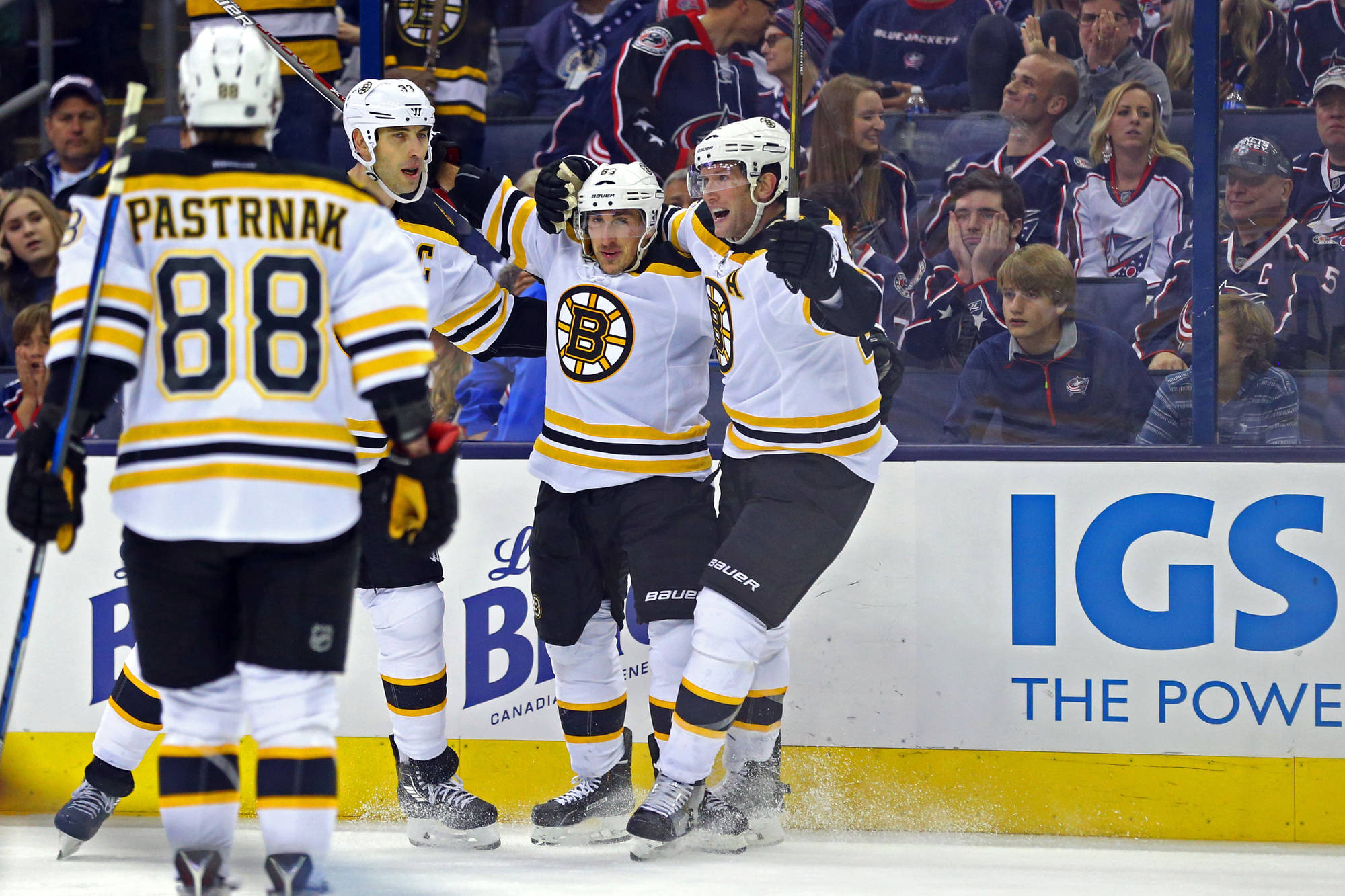 Brad Marchand and Company Put on a Show in Columbus