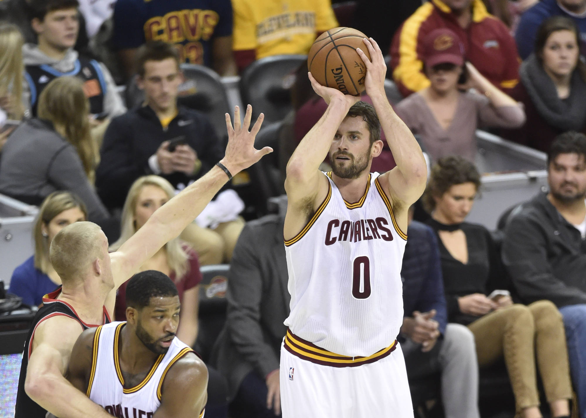 Kevin Love sets new NBA record against the Portland Trailblazers