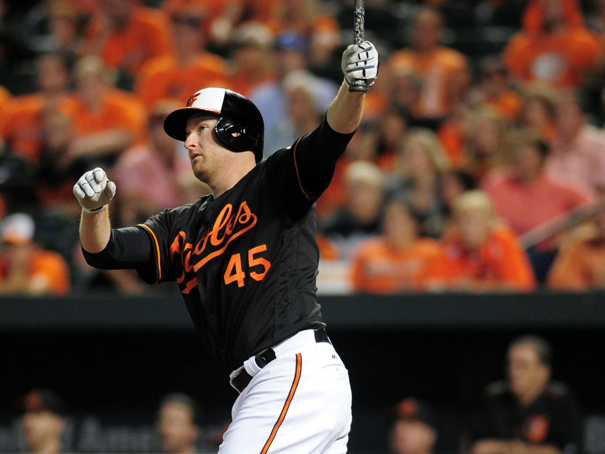 Will Mark Trumbo test free agency?