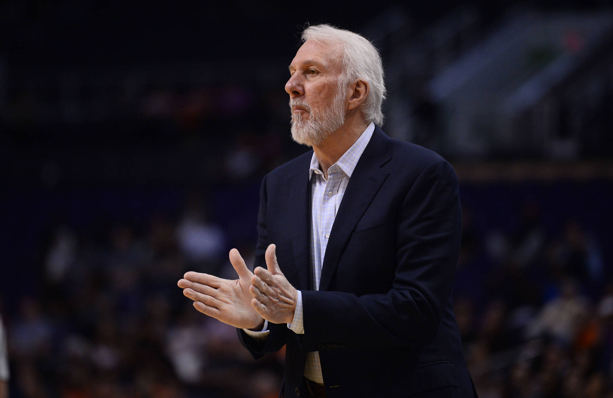 Gregg Popovich told Bill Kennedy that he is courageous for coming out