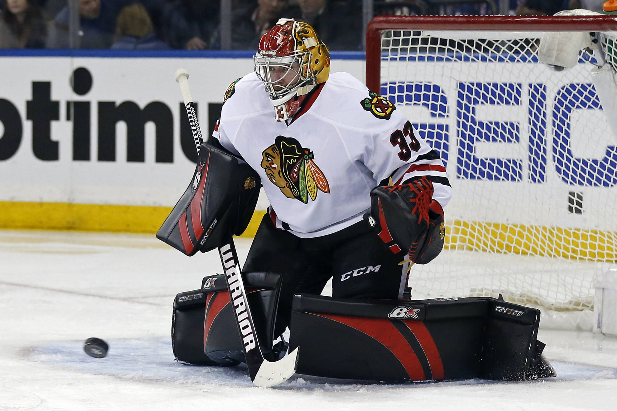 Darling, Blackhawks Down Rangers 2-1