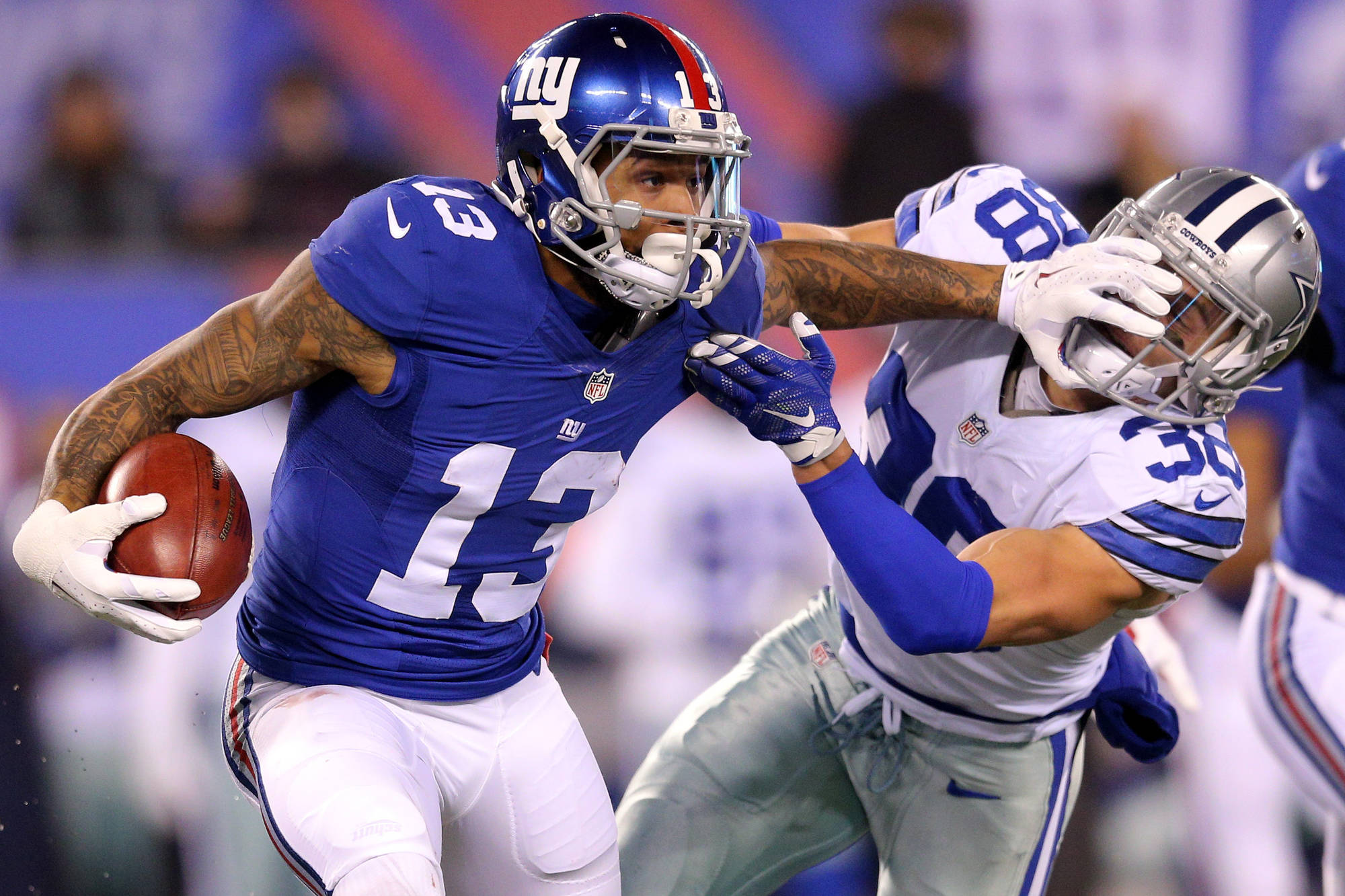 Giants Hand Cowboys Their Only Two Losses