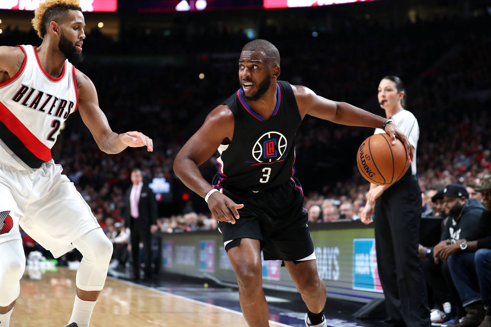 Led By Paul & Griffin, Clippers Hold Off Blazers