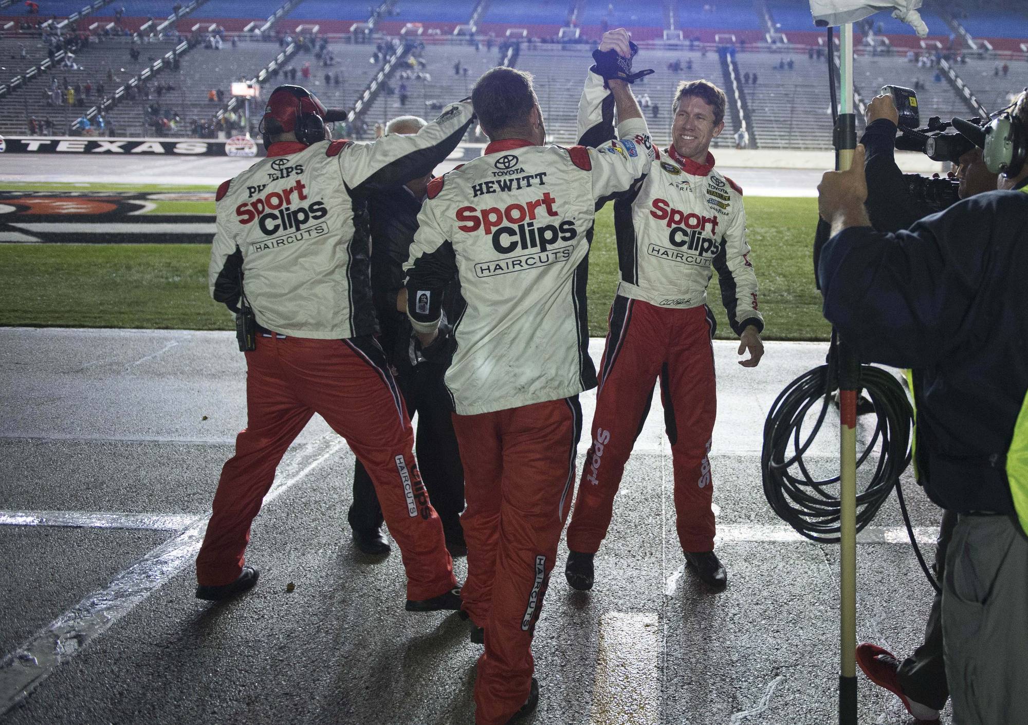 Edwards Wins Rain Shortened Race In Texas - And It Only Took 9 Hours