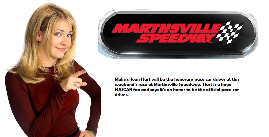 Gettin' Witchy Wit' It - Melissa Joan Hart To Drive Pace Car at Martinsville