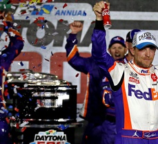 Denny Hamlin wins the 2020 Daytona 500