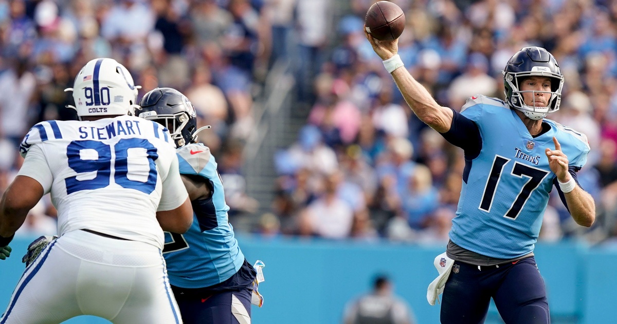 Titans sweep Colts for 2nd straight season with 19-10 win - The San Diego  Union-Tribune