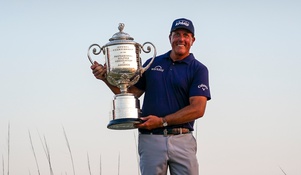 The oldest major champion in PGA Tour history is the lefty, Phil Mickelson