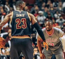 Dwyane Wade on playing with LeBron James again?