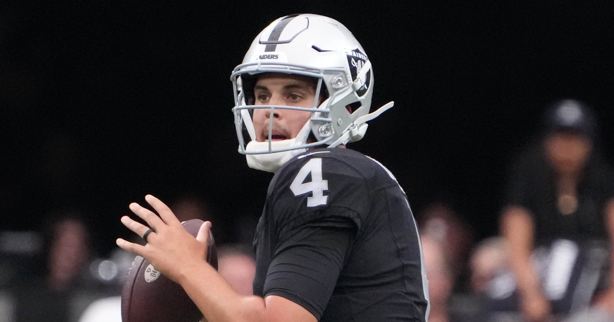 Raiders preseason: Comparing Aidan O'Connell's debut to other