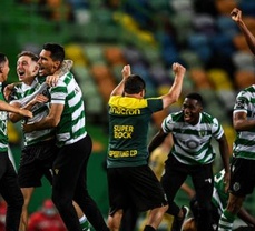 Sporting Lisbon reclaim Portuguese glory while fans clash with police