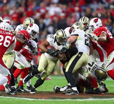 Mark Ingram Goes BALLISTIC On Sidelines After Being Pulled for a Goal Line TD Opportunity