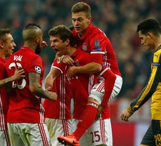 Arsenal victimized by The Bayern Machine yet again