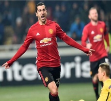 Mkhitaryan happy with his first goal for United