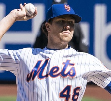 DeGrom, Mets Win Game 2 6-2 Over Cards