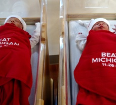 Michigan V Ohio State: Buckeyes Preparing the Newborns For The Big Game