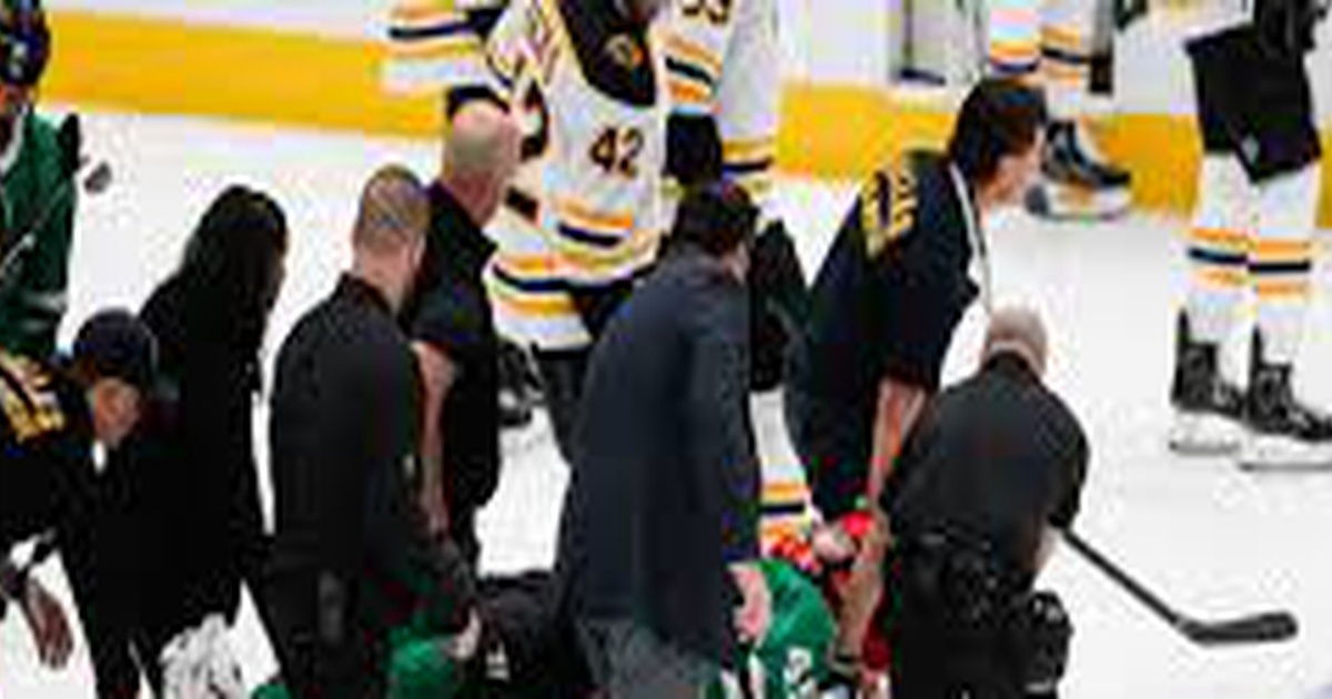 SportsBlog :: The Beat :: Serious Injury In Last Night's Bruins/Stars Game