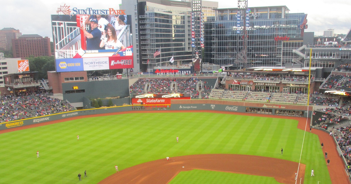 Row of season ticket holders at SunTrust Park forced to find new seats  because of obstructed view