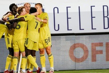 Nashville SC players and fans react to the club's first ever win in MLS
