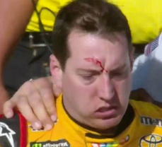 What Happens In Vegas - Kyle Busch Bloodied in Post Race Fight