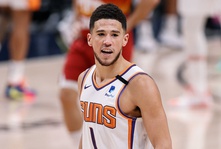 Devin Booker is making the most of his first postseason appearance