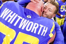 Andrew Whitworth discusses playing his old team in the Super Bowl