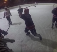 Video: Hockey Player beats Official with a hockey stick and banned for Life