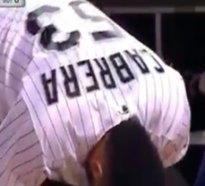 VIDEO: Melky Cabrera Hits Foul Ball Into Ground, Nails Himself In Face 