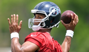 This backup quarterback has delighted during Titans minicamp