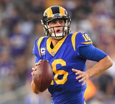Goff Throws 5 Touchdown Passes in Offensive Shootout, Leads Rams to Victory