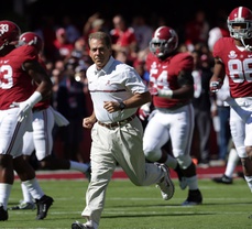 Will Saban outshine the Bear?