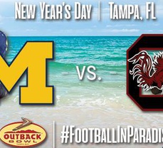 The Obstructed Outback Bowl Preview: Michigan vs. South Carolina