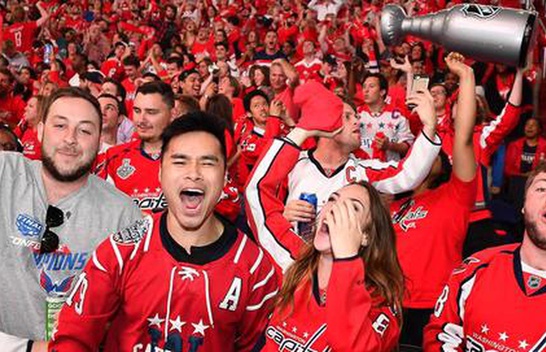 Caps Fans Took to the Streets to Celebrate their First Stanley Cup