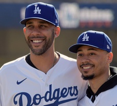 Mookie Betts and David Price are now in Dodger Blue.