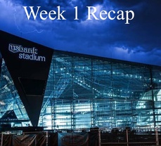 NFL Week 1 Recap, Minnesota starts off strong