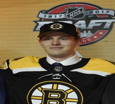Bruins Sign 2017 First Rounder