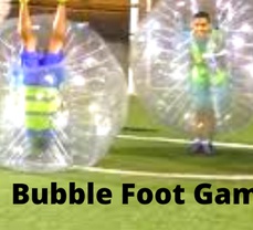   
The environment of bubble football in Paris