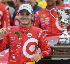 You Always Remember Your First Time - Larson Wins At Michigan