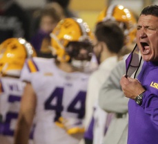 The worst defending champions ever, the LSU Tigers