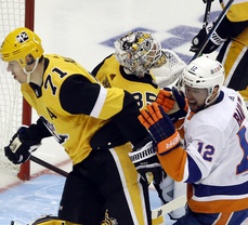 WATCH: Penguins gift the Islanders an overtime win