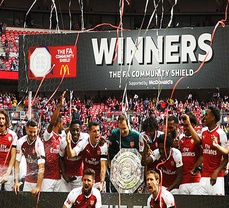 Arsenal edge out Chelsea on penalties in the Community Shield