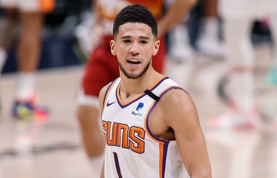 Devin Booker is making the most of his first postseason appearance