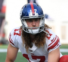 Giants punter remains in London amid passport issues