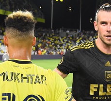Up close and personal on Gareth Bale's MLS debut