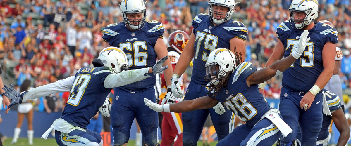 Chargers Breeze Past Redskins