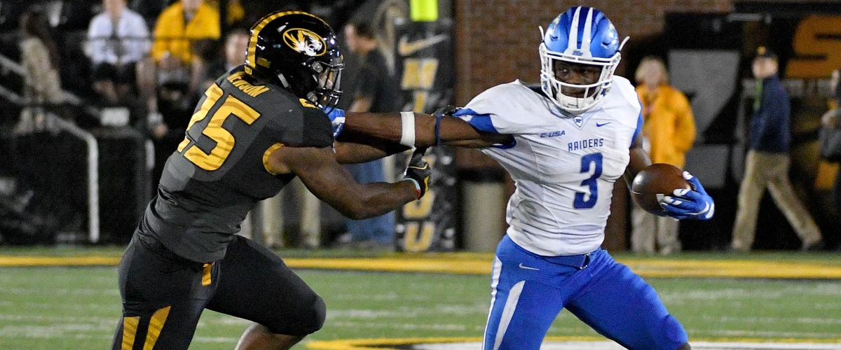 NCAA Football: Middle Tennessee at Missouri Denny Medley-USA TODAY Sports