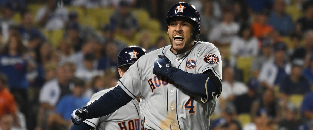 Astros win wild Game 2, tie the World Series at a game apiece 